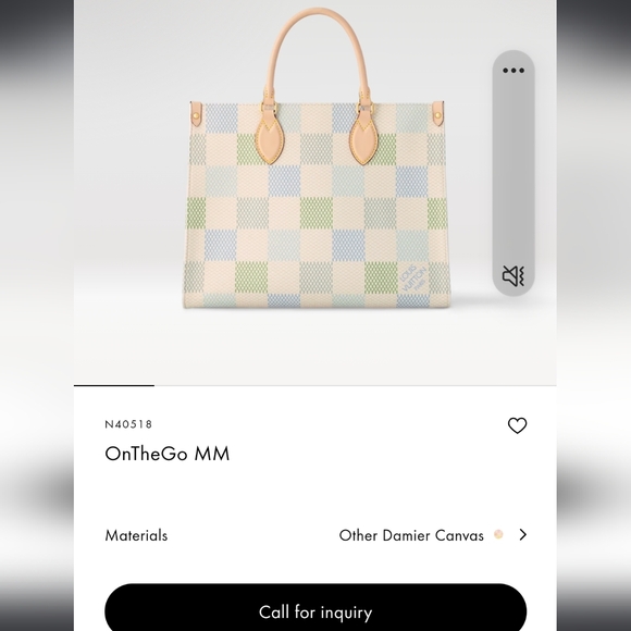 Designer bag gorgeous large tote and shoulder dust cover ✨️ ♥️sold out last one - Picture 6 of 7